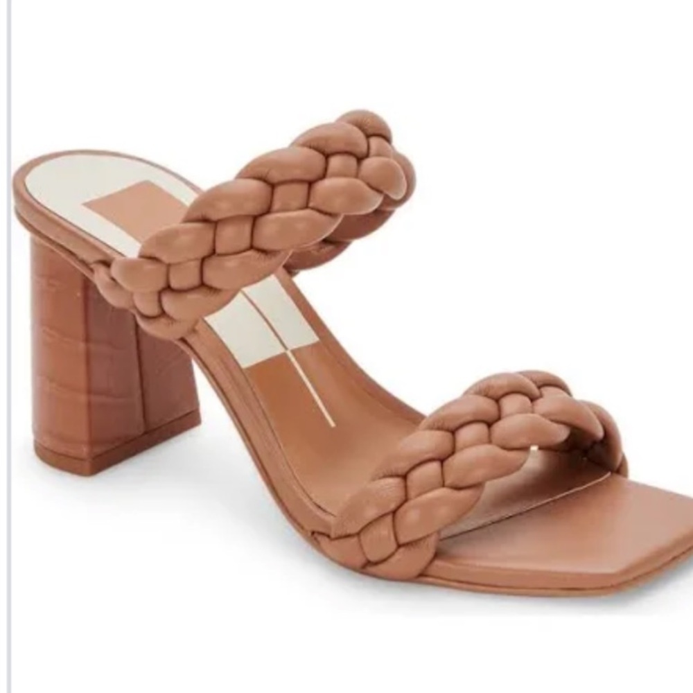 Dolce Vita Women's Tan Braided Sandals